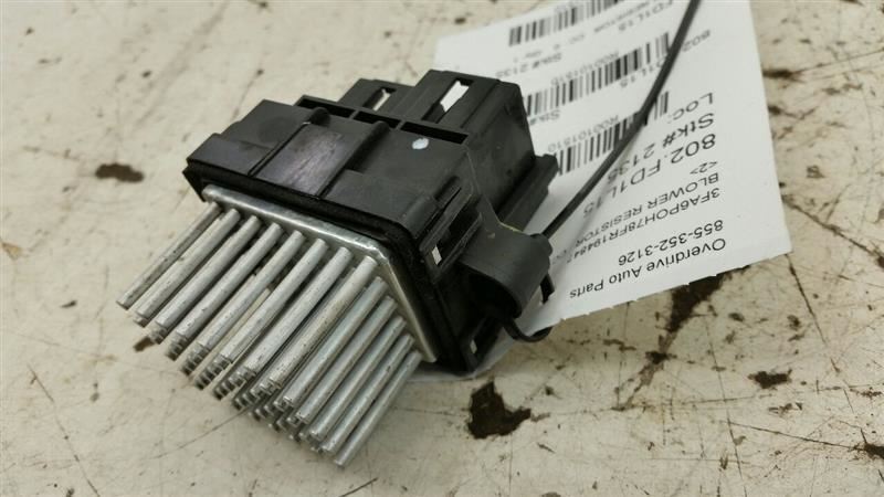 2015 Ford Fusion Blower Resistor Fan Motor Speed Resistor 2013 2014 2016