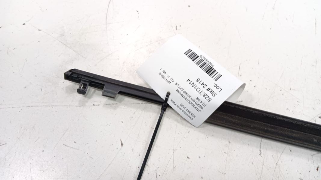 Toyota Prius Door Glass Window Weather Strip Trim Rear Left Driver Back 2014 13