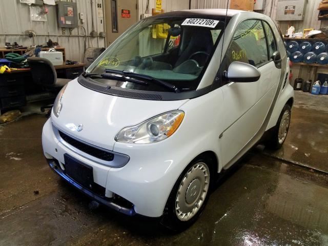 Passenger Right Front Door Manual Coupe Fits 08-15 SMART
