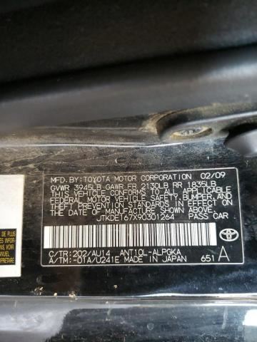 2009 TC Scion Dash Air Vent Left Driver