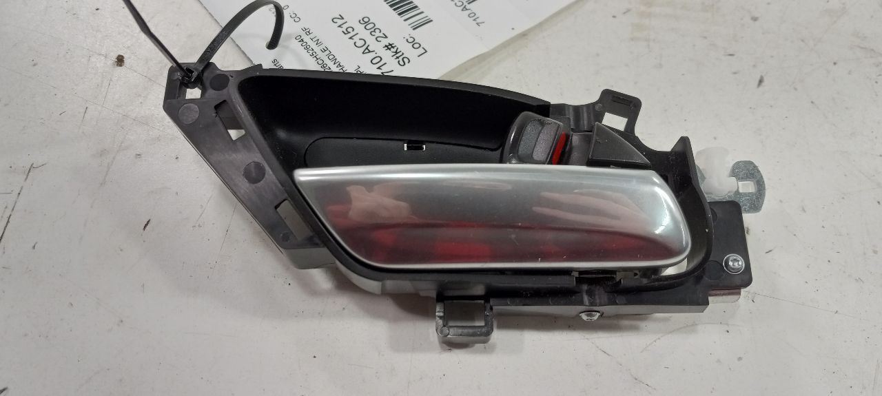 2012 ACURA MDX Door Handle Right Passenger Front Interior Inside