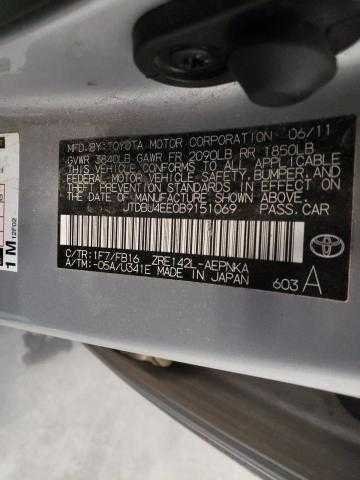 Toyota Corolla Neutral Safety Switch Automatic Transmission Gear Selection 2011