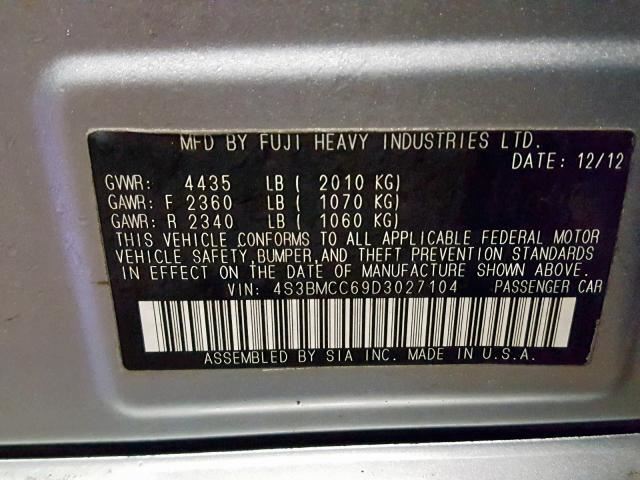 2013 Subaru Legacy Blower Resistor Fan Motor Speed Resistor 2010 2011 2012 2014