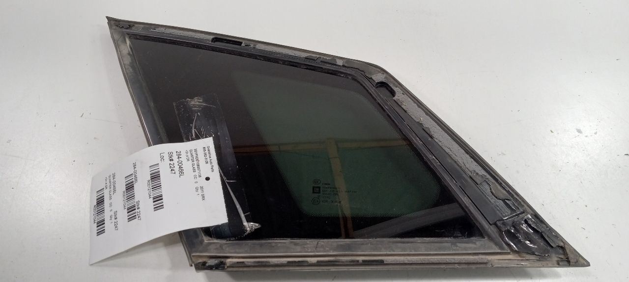 Driver Left Quarter Glass Window Anti-theft Opt UA6 Fits 10-16 SRX