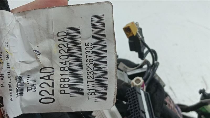 Dodge Dart Dash Wire Wiring Harness  2013 2014 2015 2016