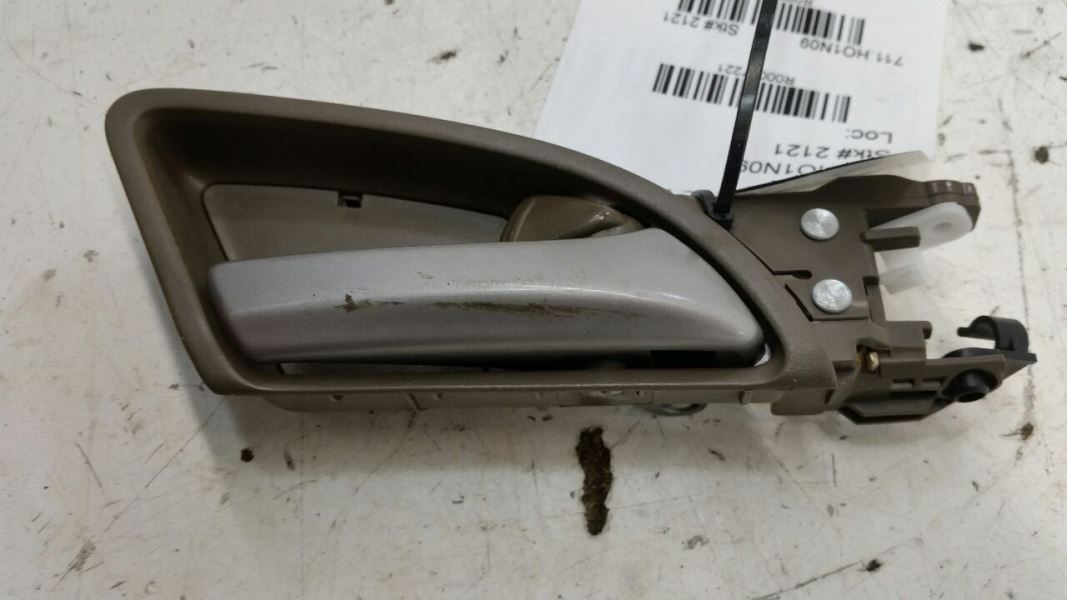 2009 Honda Accord Door Handle Right Passenger Rear Interior Inside Inner 2010