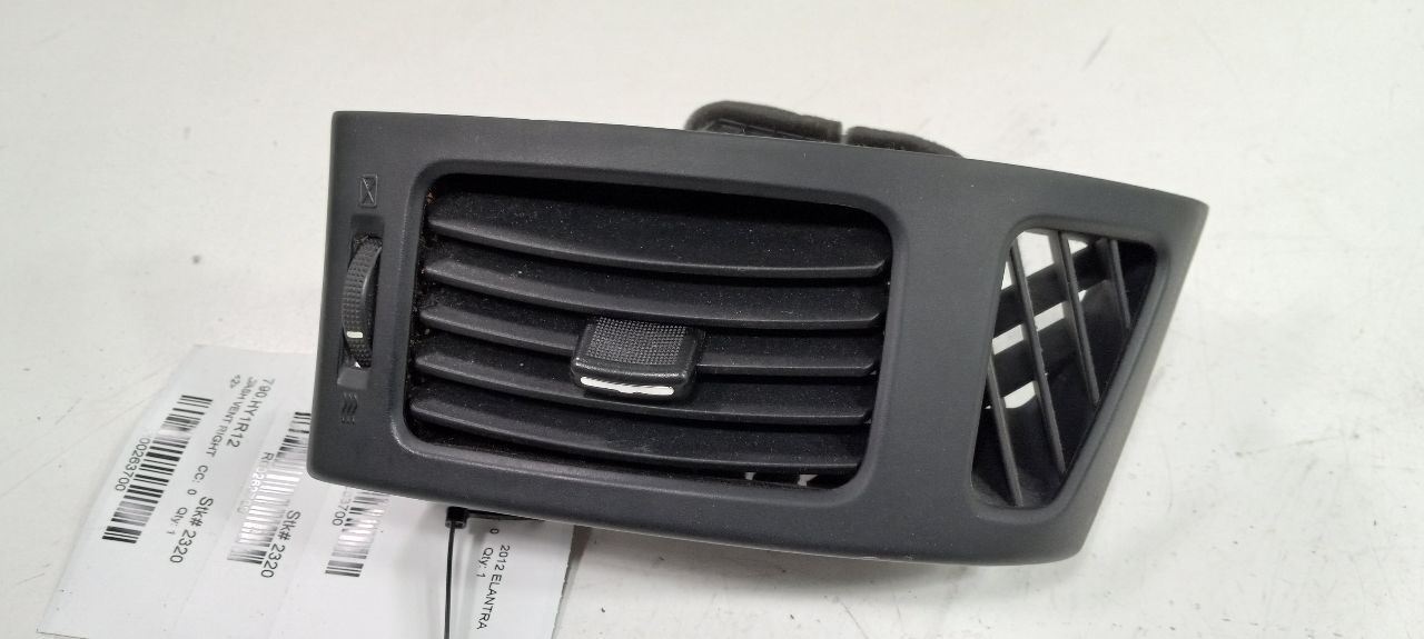 Hyundai Elantra Dash Air Vent Right Passenger 2009 2010 2011 2012