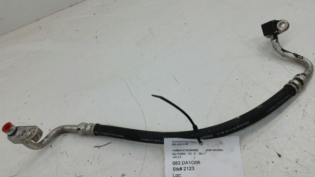 2006 Nissan Maxima AC Air Conditioning Hose Line 2004 2005 2007 2008