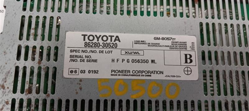 Audio Equipment Radio Amplifier Fits 07-09 LEXUS GS350