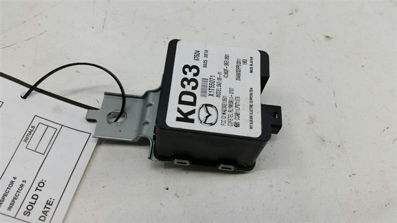  2014 Mazda 6 Chassis ECM 2012 2013