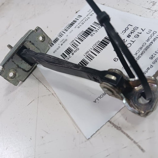 Toyota Corolla Door Check Left Driver Rear Hinge Stop Stopper Detent  2019 2020 