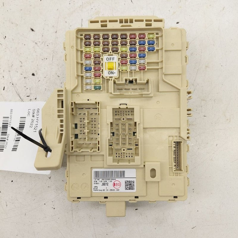 Hyundai Kona Cabin Fuse Box Interior Inner Under Dash  2021 2020 2019