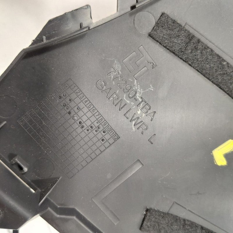 Honda Civic Center Console Trim Left Driver Side 77290TBA 2016 2017 2018 2019