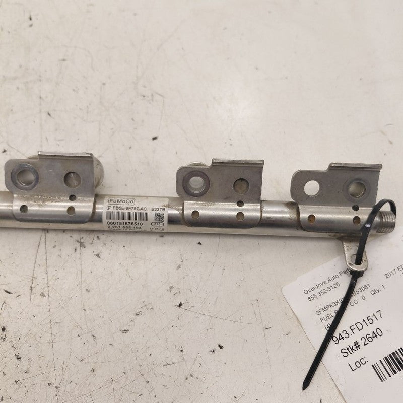 Ford Edge Fuel Rail Injection Injector Mount Bar  2.0 2018 2017 2016 2