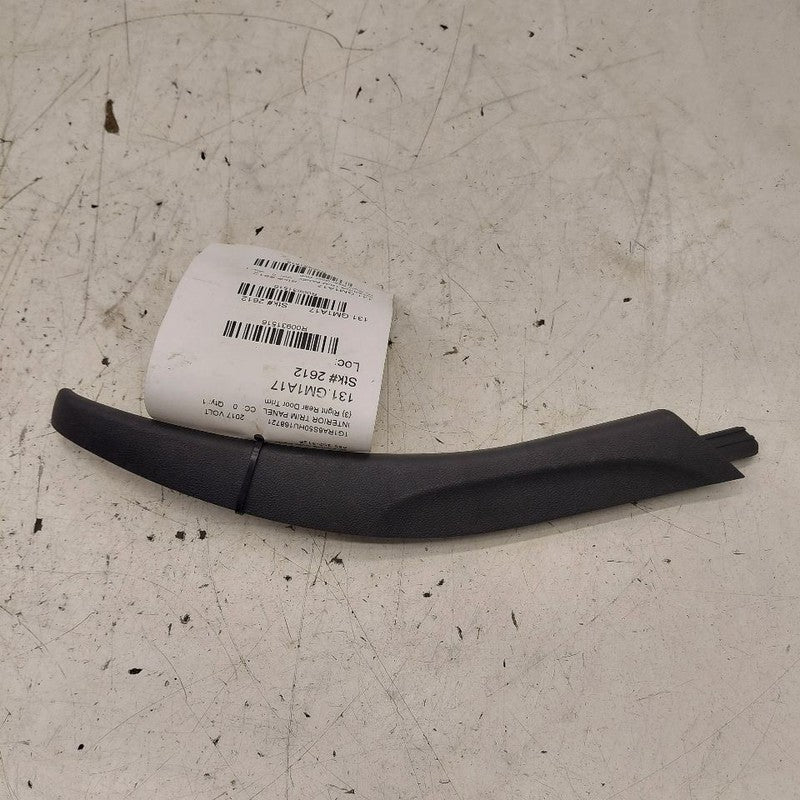 Chevy Volt Passenger Right Rear Door Trim 2016 2017 2018 2019