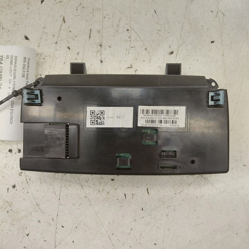 Chevy Equinox Dome Light Roof Lamp  2024 2023 2022