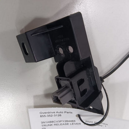 Nissan Sentra Trunk Latch Release Handle Lever Switch  2023 2022 2021 2020