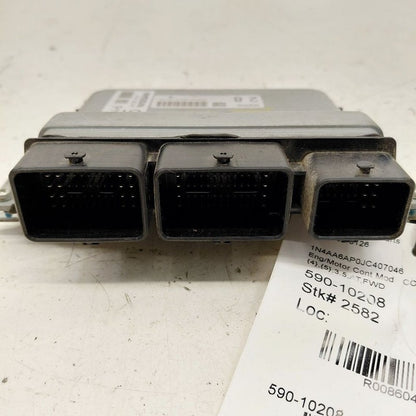 Engine ECM Electronic Control Module Automatic CVT 18-20 Nissan Maxima