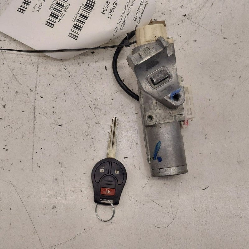 Ignition Switch Conventional Ignition On Steering Lock Fits 12-19 Niss