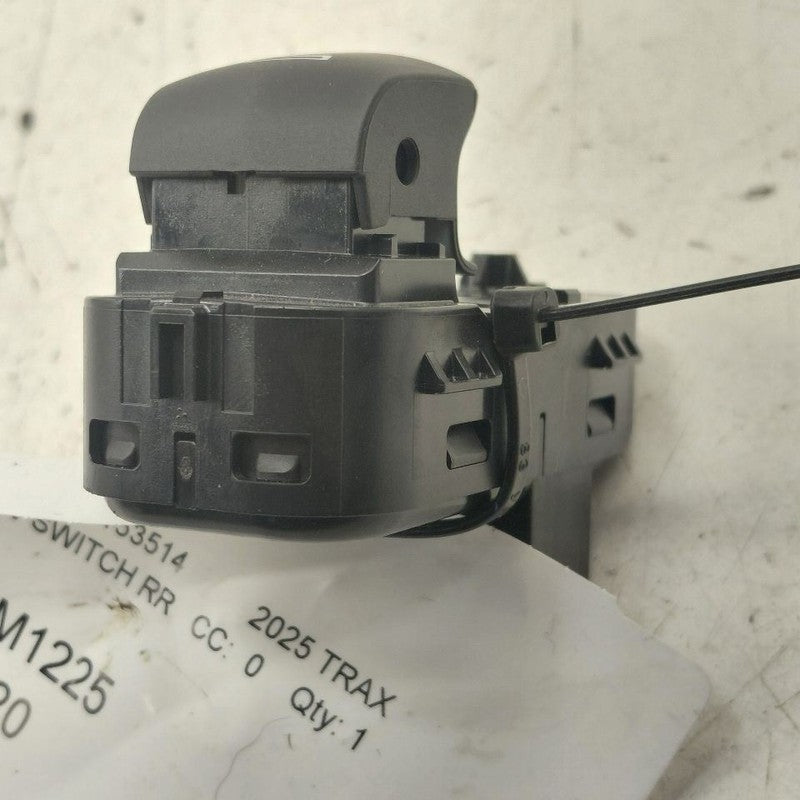 Chevy Trax Power Window Switch Right Passenger Rear  2025 2024