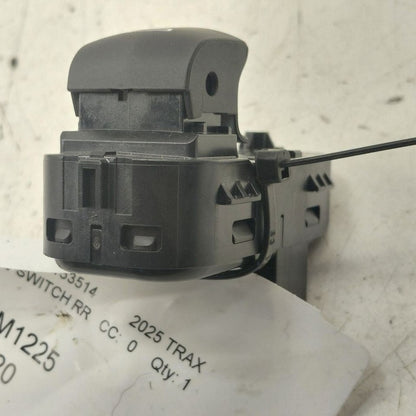 Chevy Trax Power Window Switch Right Passenger Rear  2025 2024