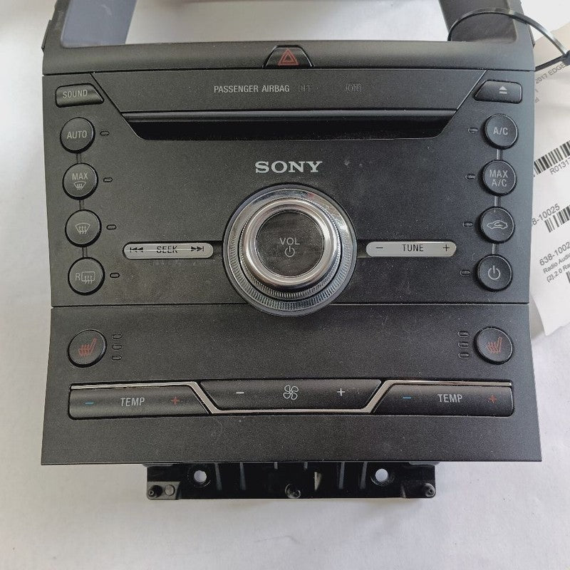 Audio Equipment Radio Control Panel 8.0" Screen Opening 17-18 Ford Edg