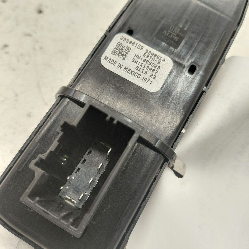 Chevy Volt Power Window Switch Right Passenger Front  2019 2018 2017 2