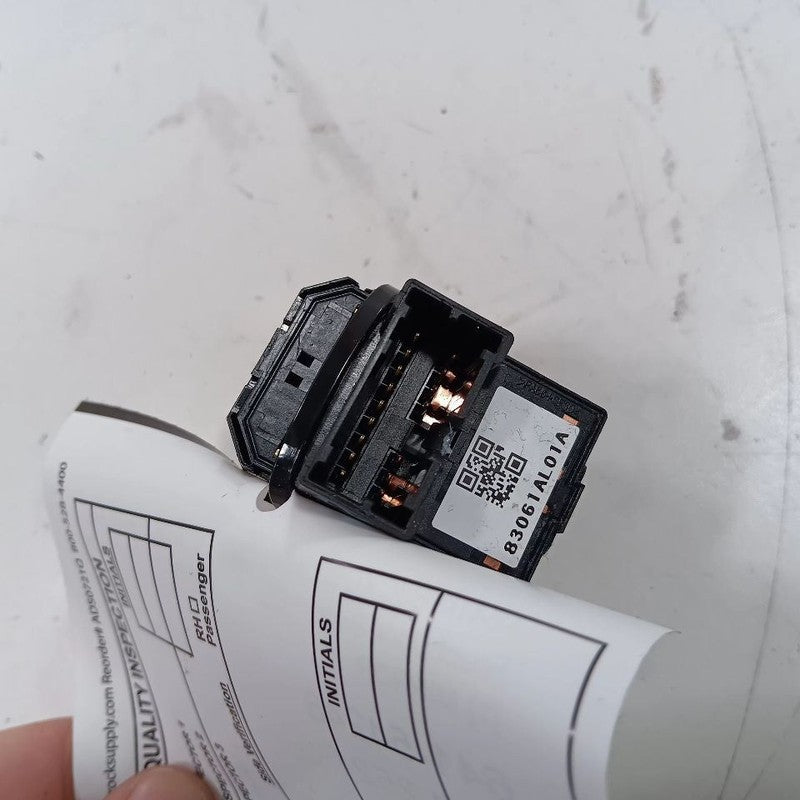 83061AL01A Driver's Front Door Mirror Switch Fits 15-19 Subaru Legacy