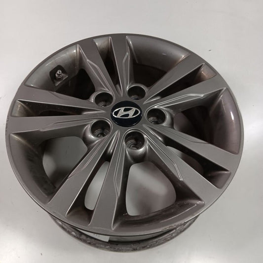 52910F2200 Wheel 16x6-1/2 Aluminum Alloy Rim Sedan Fits 17-18 Hyundai Elantra 