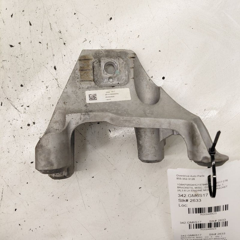 Cadillac CT6 Driver Left Side Engine Mount Bracket  3.6 2018 2017 2016