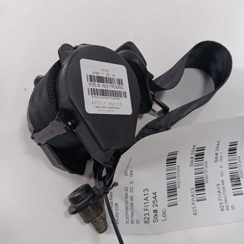 Fiat 500 Seat Belt Strap Retractor Right Passenger Rear Back 2012 2013
