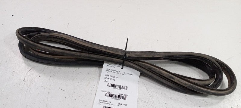 Chevy Equinox On Door Seal Rubber Right Passenger Rear Back 2015 2014 2013 2012