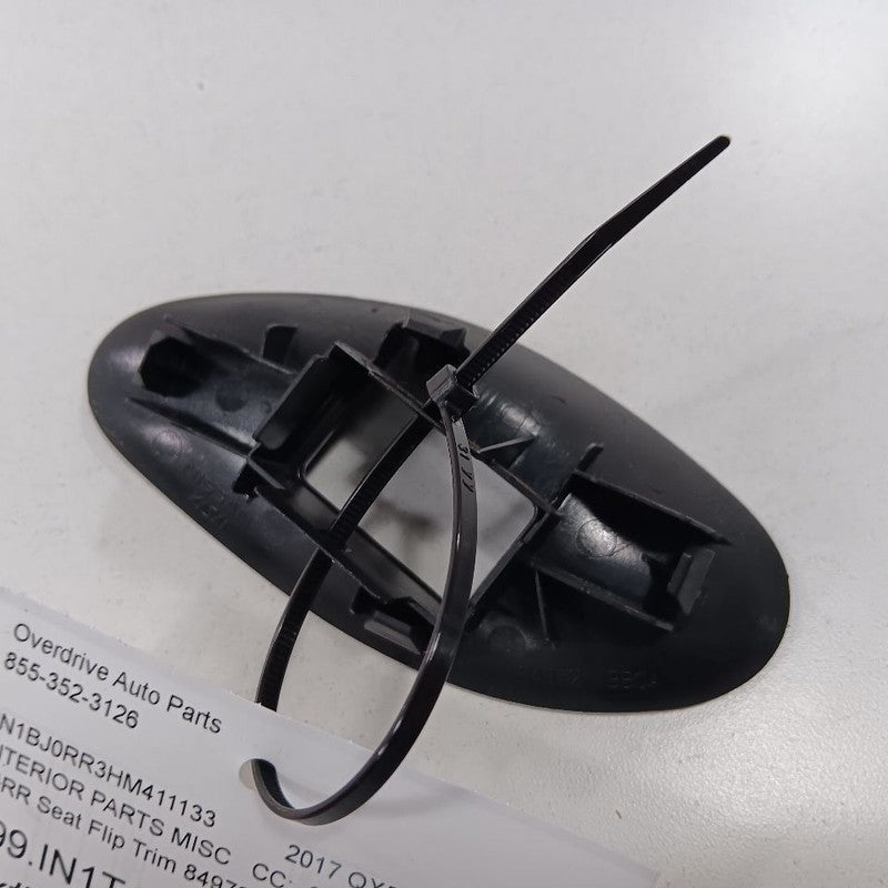 INFINITI QX50 Passenger Right Rear Seat Flip Trim {849721BB0A} 2017 2016 2015 