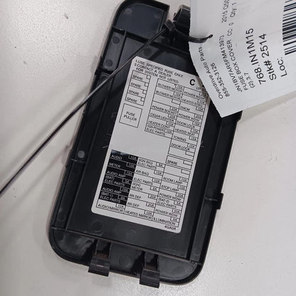 INFINITI Q50 Fuse Box Cover 2014 2015 2016 2017 2018