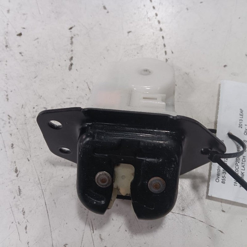 Nissan LEAF Trunk Latch  2013 2014 2015 2016 2017 OEM