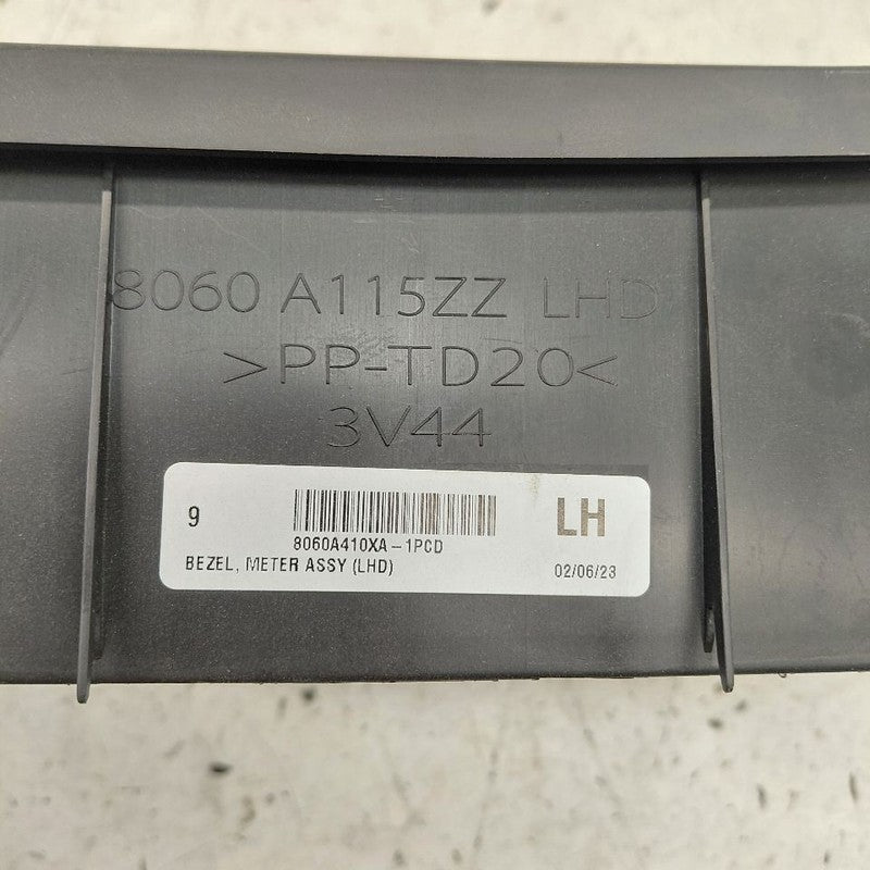 Mitsubishi Mirage Speedometer Bezel Dash Surround Trim  2024 2023 2022
