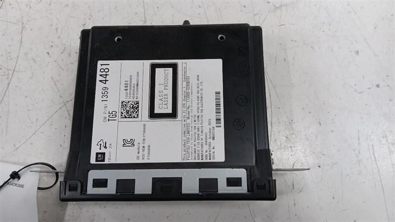 Audio Equipment Radio Audio Disc Player Opt TG5 Fits 15-19 ESCALADE 49