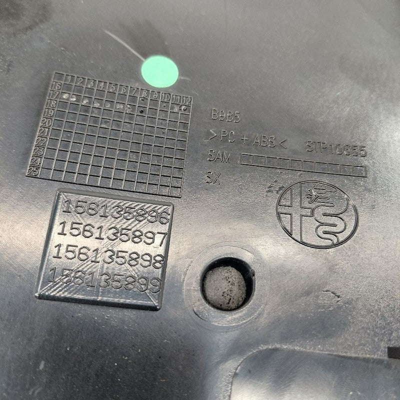 Alfa Romeo Stelvio Left Rear Seat Trim 2018 2019 2020 2021