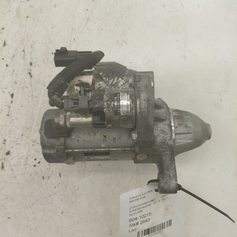 Engine Starter Motor Fits 22-25 Lexus NX250