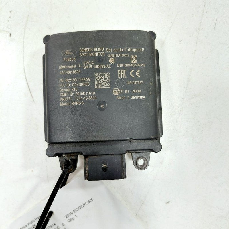 Blind Spot Radar Unit Fits 18-22 Ford Ecosport OEM