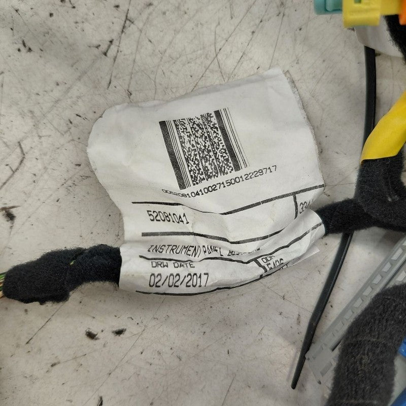 2018 Fiat 500 X Model Dash Wire Wiring Harness