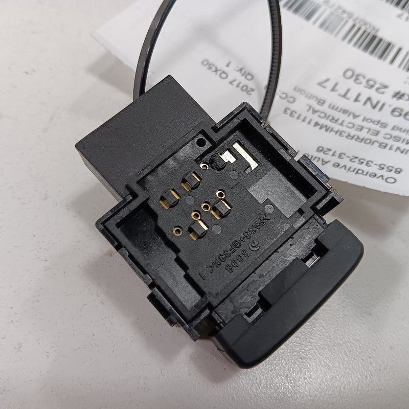 INFINITI QX50 Blind Spot Alarm Button 2017 2016 2015 2014