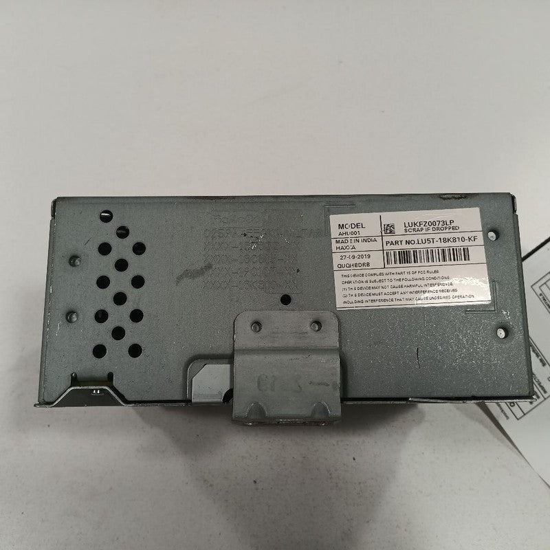 LU5Z18K810D Audio Equipment Radio Receiver AM-FM-MP3 Fits 20 Ford Ecosport