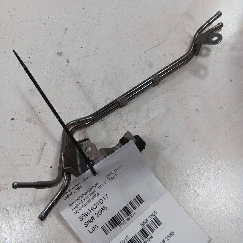 Honda Civic Vacuum Line Hose 2016 2017 2018 2019 OEM