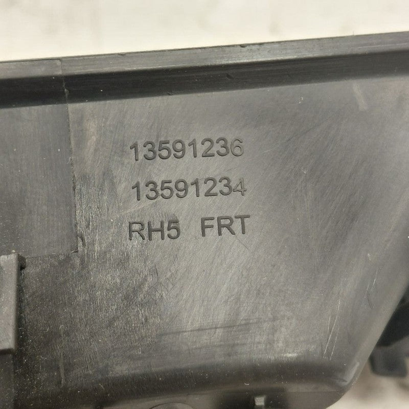 Chevy Volt Door Handle Right Passenger Front Interior Inside 2016 2017