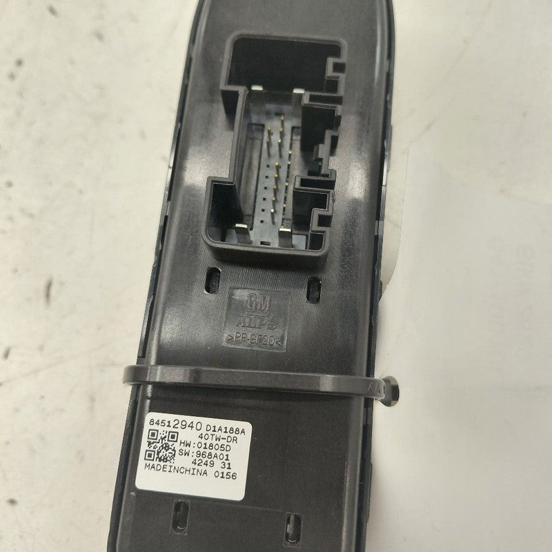 Driver's Front Door Mirror And Window Switch Fits 16-25 Chevy Malibu