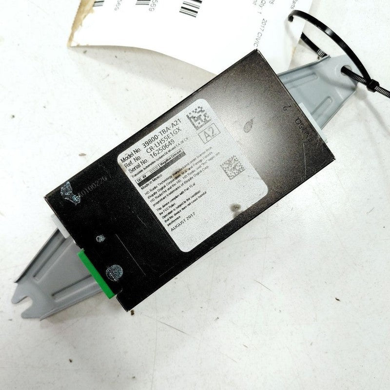 Audio Equipment Radio Satellite Radio Xm ID 39800TBAA22 16-21 Honda Ci