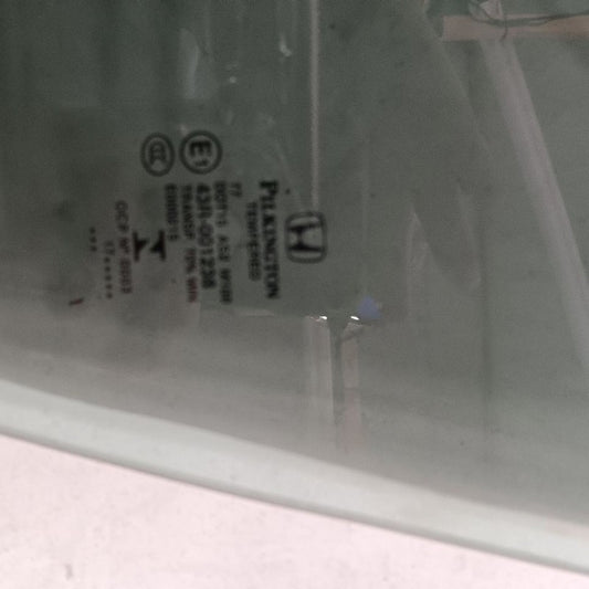 Driver Left Front Door Glass Window Sedan Fits 16-21 Honda Civic