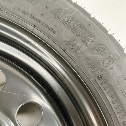 Wheel 17x4 Steel Compact Spare Rim and Tire 18-23 XV Subaru Crosstrek