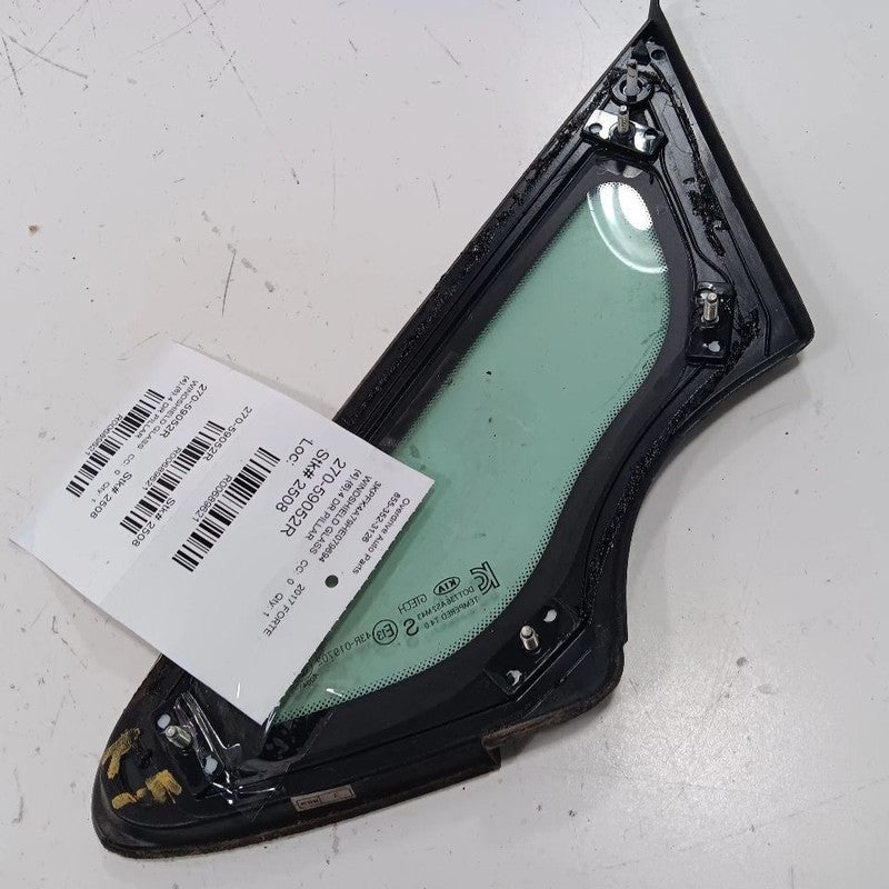 Passenger Windshield Window Glass Pillar Fits 14-18 Kia Forte OEM